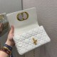 Sito Replica Borsa Caro piccola Christian Dior in pelle di vitello Cannage bianca imitazioni Miglior Prezzo Borsa Caro piccola Christian Dior in pelle di vitello Cannage bianca Replica
