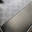 Dettagli perfetti Zaino Gucci medio con Interlocking G Men 696013 Nero