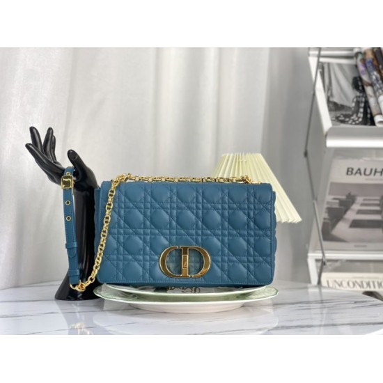 Sito Replica Christian Dior Perfetta Dior Caro grande Blu imitazioni Miglior Prezzo Christian Dior Replica Perfetta Dior Caro grande Blu