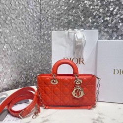 Sito Replica Imitazioni borse griffate Christian Dior Lady D-Joy in pelle di agnello Cannage arancione imitazioni Miglior Prezzo Imitazioni borse griffate Christian Dior Lady D-Joy in pelle di agnello Cannage arancione Replica
