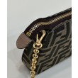 Fendi Baguette Pouch 8BS073 Borsa Caffè