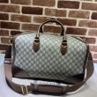 Gucci Borsone con Incastro G 696014 Marrone