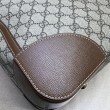 Gucci Borsone con Incastro G 696014 Marrone