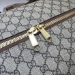 Gucci Borsone con Incastro G 696014 Marrone