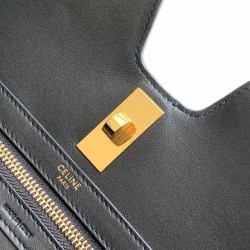 Sito Replica Borsa Celine Cabas 16 Pelle di vitello liscia Nera imitazioni Miglior Prezzo Borsa Celine Cabas 16 Pelle di vitello liscia Nera Replica