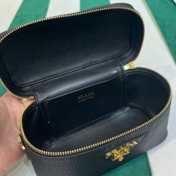 Sito Replica Miniborsa Prada in pelle 1BH202 Nera imitazioni Miglior Prezzo Miniborsa Prada in pelle 1BH202 Nera Replica