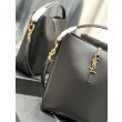 Imitazione Borsa a secchiello YSL Saint Laurent Le 5 A 7 Nera