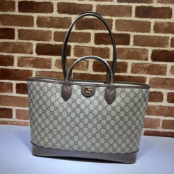 Imitazione Replica Perfetta tote media Gucci Ophidia 739730 GG Supreme tela Marrone