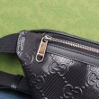 Imitazione Marsupio piccolo Gucci Jumbo GG 658582 Nero