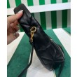 Imitazione Mini borsa Prada in pelle nappa con impunture 1BA384 Nera