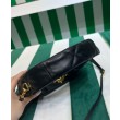 Imitazione Mini borsa Prada in pelle nappa con impunture 1BA384 Nera