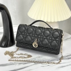 Miglior Prezzo Christian Dior Miss Dior Lady Dior Mini Borse Firmate Replica Nera 