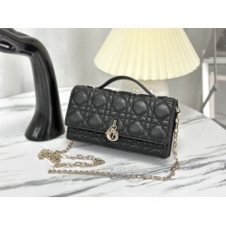 Christian Dior Miss Dior Lady Dior Mini Borse Firmate Replica Nera