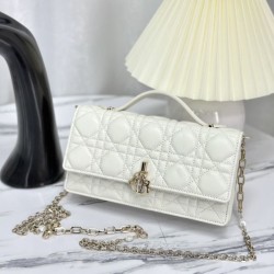 Miglior Prezzo Christian Dior Miss Dior Lady Dior Mini Borse Firmate Replica Bianca 