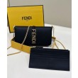Portafoglio Fendi Fendigraphy Su Catena 8BS076 Nero