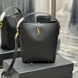 Miglior Prezzo Imitazione Borsa a secchiello YSL Saint Laurent Le 5 A 7 Nera Replica
