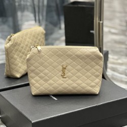 Sito Replica Pochette per cosmetici con cerniera YSL Saint Laurent Gaby 23 cm albicocca imitazioni Miglior Prezzo Pochette per cosmetici con cerniera YSL Saint Laurent Gaby 23 cm albicocca Replica