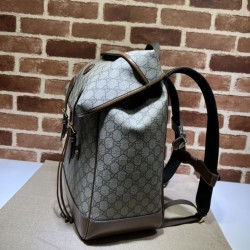 Zaino Gucci medio con Interlocking G Men 696013 Marrone