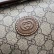 Zaino Gucci medio con Interlocking G Men 696013 Marrone