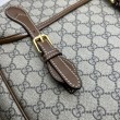 Zaino Gucci medio con Interlocking G Men 696013 Marrone