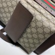 Zaino medio Gucci Ophidia GG 598140 Marrone