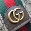 Zaino medio Gucci Ophidia GG 598140 Marrone