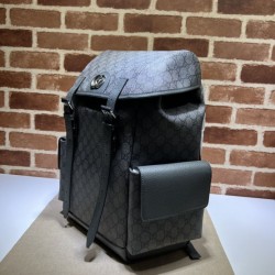 Zaino medio Gucci Ophidia GG 598140 Nero