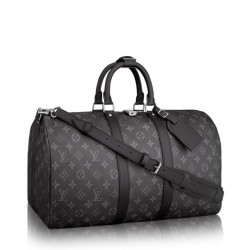 Keepall Bandouliere 55 M40605 Nero