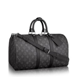 Keepall Bandouliere 55 M40605 Nero