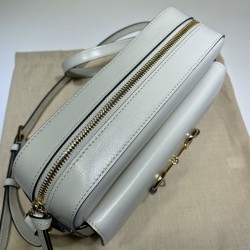 Dupe Borsa a tracolla piccola Horsebit 1955 45454 Bianco imitazioni perfette Replica Borsa a tracolla piccola Horsebit 1955 45454 Bianco Griffate