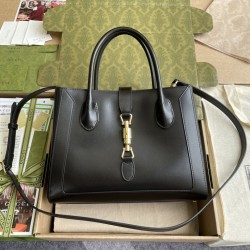 Replica Borsa tote media Jackie 1961 649016 nera Griffate