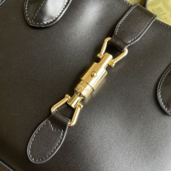 Dupe Borsa tote media Jackie 1961 649016 nera imitazioni perfette Replica Borsa tote media Jackie 1961 649016 nera Griffate