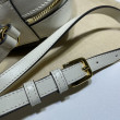 Bora Pari all'originale replica a tracolla piccola Horsebit 1955 45454 Bianco Bora Pari all'originale replica a tracolla piccola Horsebit 1955 45454 Bianco