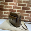 Borsa a tracolla piccola Horsebit 1955 45454 Caffè Borsa a tracolla piccola Horsebit 1955 45454 Caffè