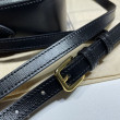 Borse Firmate Replica a tracolla piccola Horsebit 1955 45454 Nera Borse Firmate Replica a tracolla piccola Horsebit 1955 45454 Nera