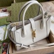 Borse Replica tote media Jackie 1961 649016 bianca