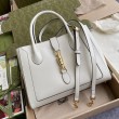 Borse Replica tote media Jackie 1961 649016 bianca