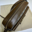 Imitazione Borsa a tracolla piccola Horsebit 1955 45454 marrone Imitazione Borsa a tracolla piccola Horsebit 1955 45454 marrone