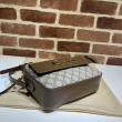 Imitazione Borsa a tracolla piccola Horsebit 1955 45454 marrone Imitazione Borsa a tracolla piccola Horsebit 1955 45454 marrone