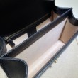 Imitazione Ophidia piccola borsa con manico superiore con Web 652683 nero