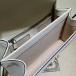 Ophidia piccola borsa con manico superiore con Web 652683 bianco