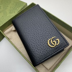 Miglior Prezzo Portacarte Gucci GG Marmont 547075 Nero Replica