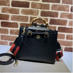 Miglior Prezzo Borsa tote piccola Gucci Diana 702721 Nera Replica