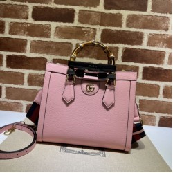 Miglior Prezzo Borsa tote piccola Gucci Diana 702721 Rosa Replica