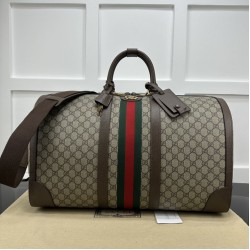 Miglior Prezzo Borsone grande Gucci Jumbo GG 724612 Marrone 52cm Replica