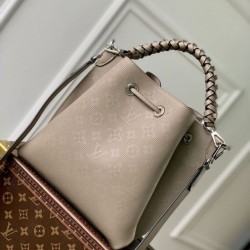 Miglior Prezzo Borsa Secchiello Louis Vuitton Muria Mahina M21006 Grigio Replica