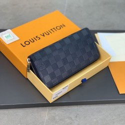 Miglior Prezzo Qualità superiore replica Louis Vuitton Zippy Portafoglio Verticale Damier Infini N60503 Replica