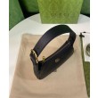 Borse Replica di alta qualità Gucci Aphrodite con doppia G 739076 nera