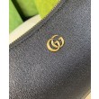 Borse Replica di alta qualità Gucci Aphrodite con doppia G 739076 nera
