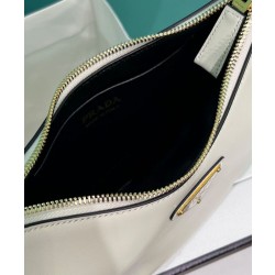 Borse Replica a tracolla in pelle Prada 1BC194 Crema